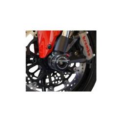 Roulettes de protection d'axe de roue avant Evotech Performance Ducati Diavel (2011-2018)