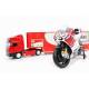 Modèle réduit camion atelier Newray moto moto GP Ducati echelle 1/43 New-Ray
