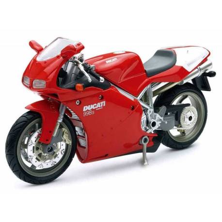 Modèle réduit Newray moto Ducati 998 S echelle 1/12 New-Ray