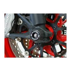 Roulettes de protection d'axe de roue avant Evotech Performance Ducati Monster 821 (2016-2020)