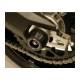 Roulettes de protection d'axe de roue arrière Evotech Performance Ducati Scrambler Desert Sled (2021+)