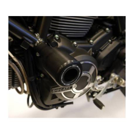Roulettes de protection moteur Evotech Performance Ducati Scrambler Desert Sled (2021+)