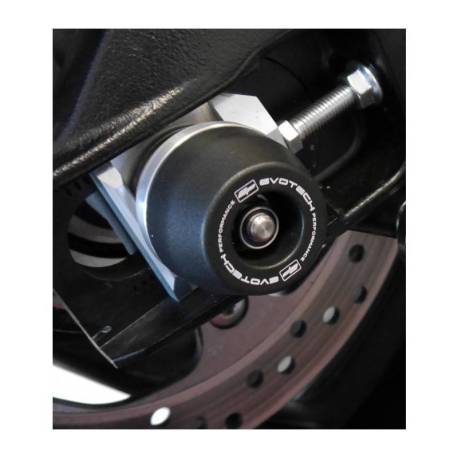 Roulettes de protection d'axe de roue arrière Evotech Performance Suzuki GSX-S1000 (2015+)