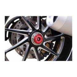Roulettes de protection d'axe de roue arrière Evotech Performance Ducati Streetfighter (2022+)