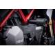 Tampons protection de cadre Evotech Performance Ducati Multistrada 1260 (2018+)