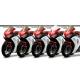 Bulle Zero Gravity double courbure colorée pour Honda CBR 1000RR ABS