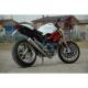 Ligne d'échappement complèteconique inox Ducati Monster 1100