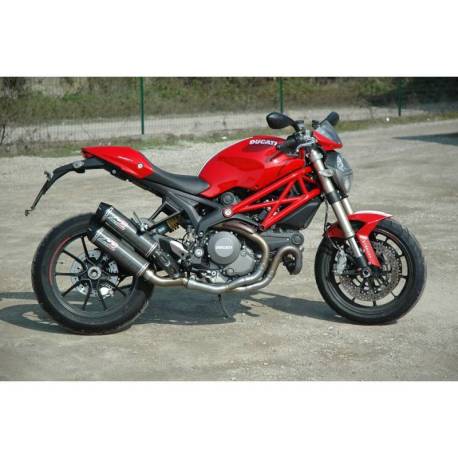 Double échappement carbone Ducati Monster 1100 EVO