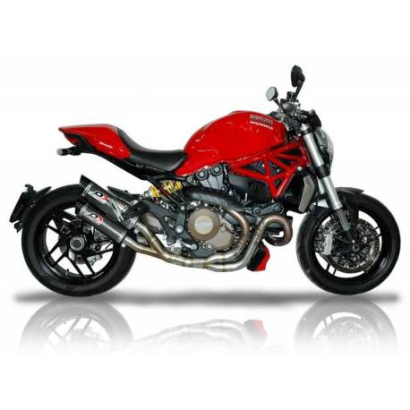 Double échappement carbone Ducati Monster 821