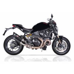 Double échappement carbone Ducati Monster1200R et s