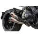 Demi ligne d'échappement Twin Gunshot 52 Ducati Diavel 1260