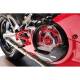 Carter embrayage CNC racing PRAMAC transparent Ducati Panigale V4