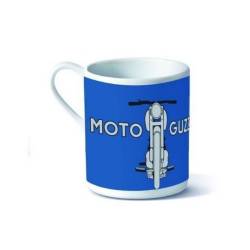 Tasse en céramique bleue Moto Guzzi