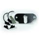 Support Motoscope mini à clipser au guidon 22mm poli Motogadget