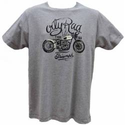 Tee-shirt homme Oily Rag modèle Triumph café racer