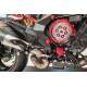 Repose pieds touring passager alu taillé masse CNC Racing Ducati Multistrada 1200