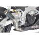 Echappement HP Corse GP07 inox noir Racing avec embout alu Aprilia RSV 4