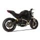 Echappement Hydroform Classic Racing noir bas HPCorse Ducati Monster 797
