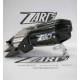 Echappements 2 sorties racing inox-carbone Zard Ducati Hypermotard 796 1100 1100S EVO