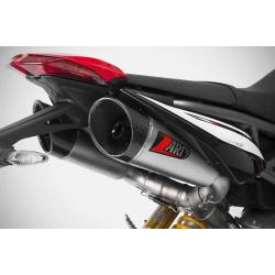 Echappement inox homologue GT Zard Ducati Hypermotard 950