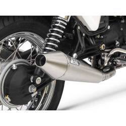 Echappements inox homologue Zard Moto Guzzi Nevada V7 Stone Special V7 classic