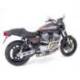 Ligne d'échappement complète inox carbone racing Zard Harley Davidson xR 1200