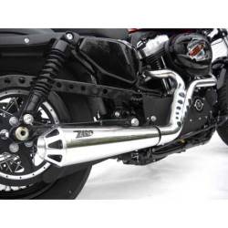 Ligne d'échappement complète inox homologuee Zard Harley Davidson sportster