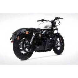 Ligne d'échappement complète inox homologue Kit sport Zard Harley Davidson sportster